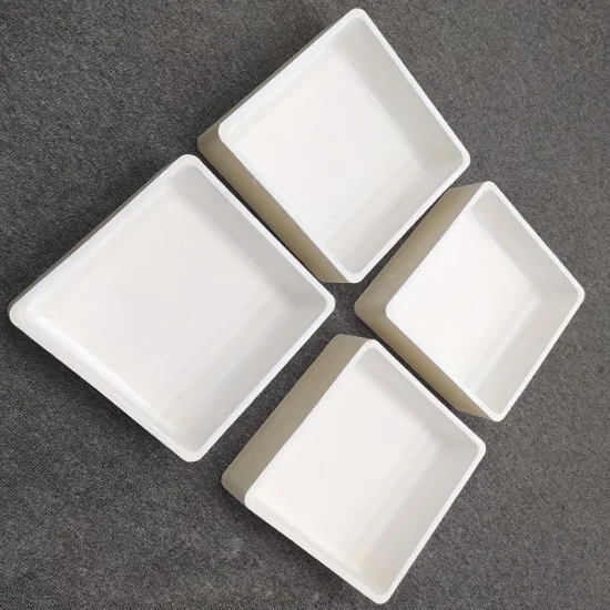 china alumina rectangular trays manufacture