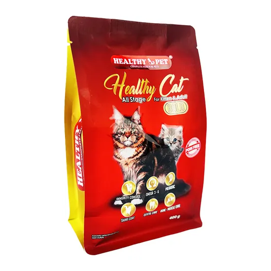 china aluminium cat food blue bag factory