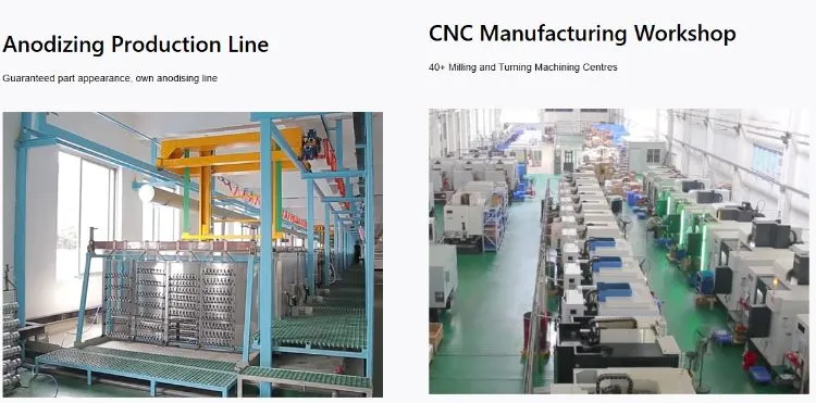 china aluminum cnc machining parts factory