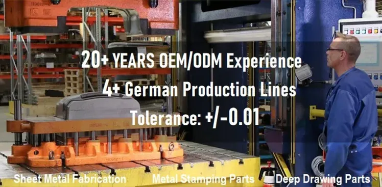 china aluminum stamping parts factory