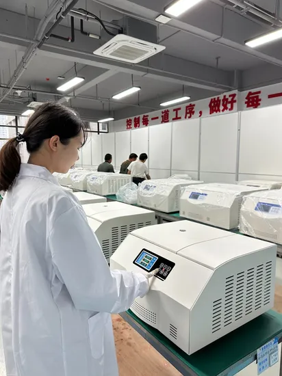 china angle rotor centrifuge supplier China Factory