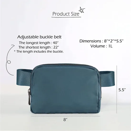 china anti theft belt bag manufacturers