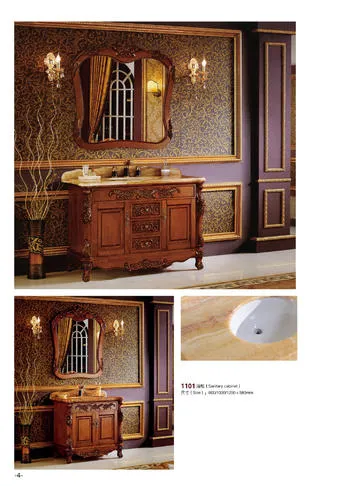 china antique bathroom cabinet manufacturer