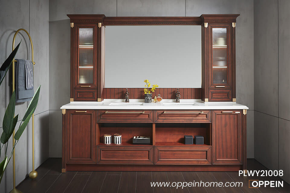china antique bathroom cabinet manufacturer