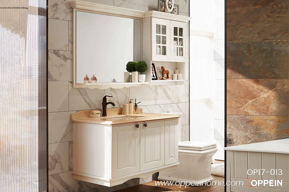china antique bathroom cabinet manufacturer