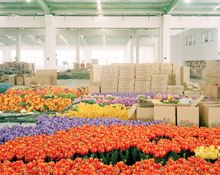 china artificial flowers factory
