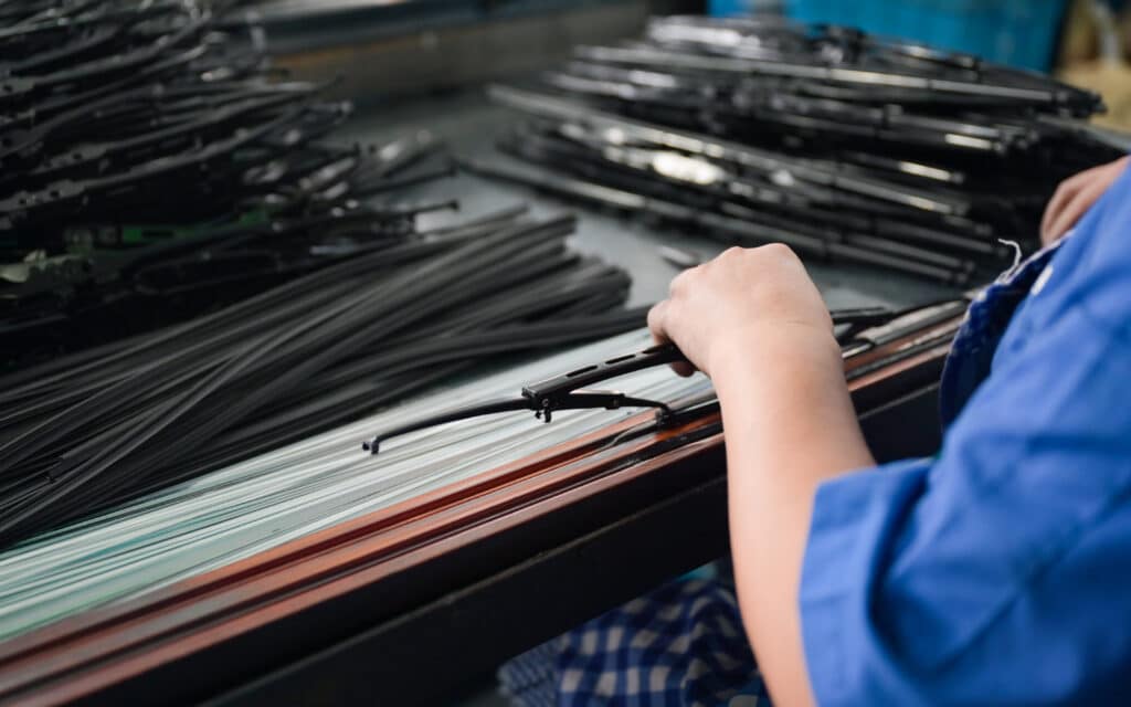 china auto parts wiper blades factory
