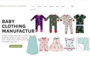 china baby garments design manufacturer China Factory