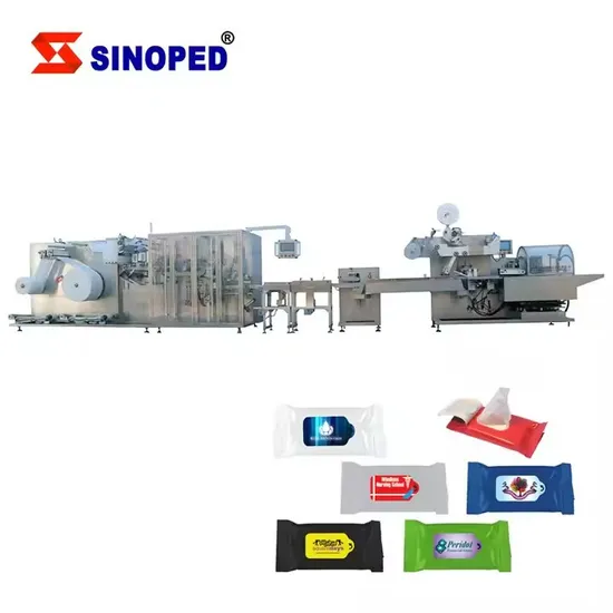 china baby mini wet wipes machine factory