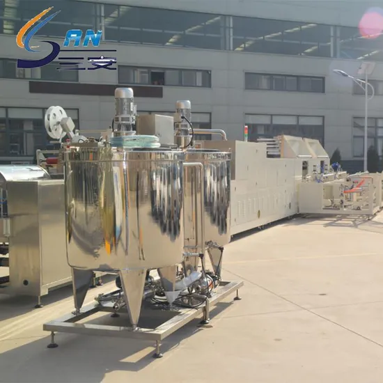 china baby wipe production line manufacture