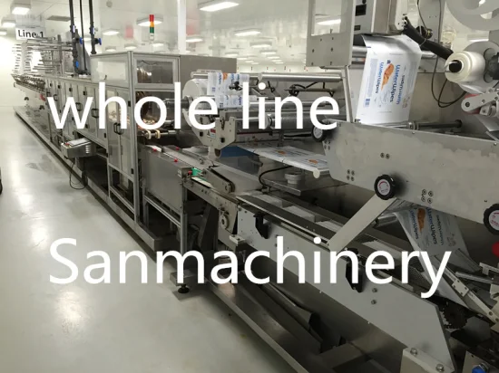 china baby wipe production line manufacture