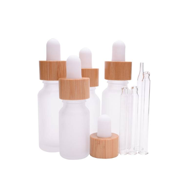 china bamboo glass dropper bottles factory China Factory