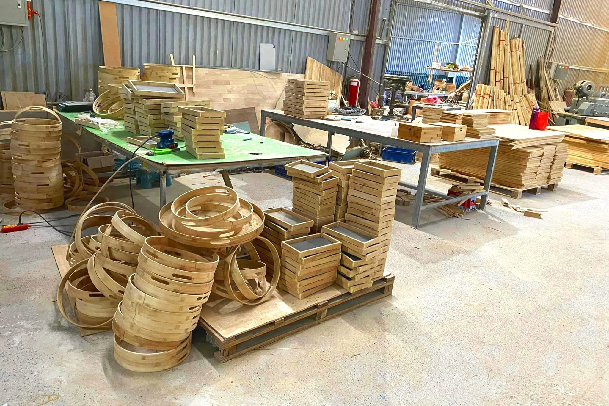 china bath gift wooden pot factory