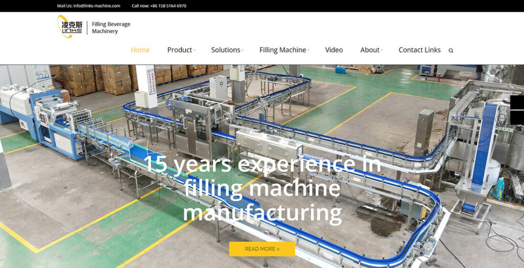 china beverage filling machine supplier China Factory