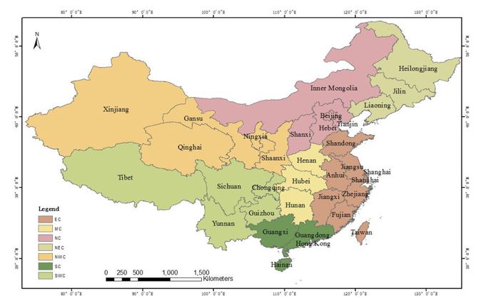 china biggest manufacturing region