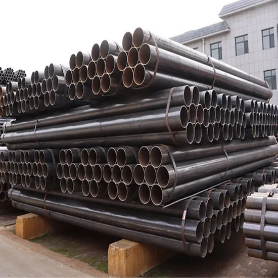 china black galvanized steel pipe factory