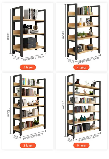 china bookshelf for bed room factory