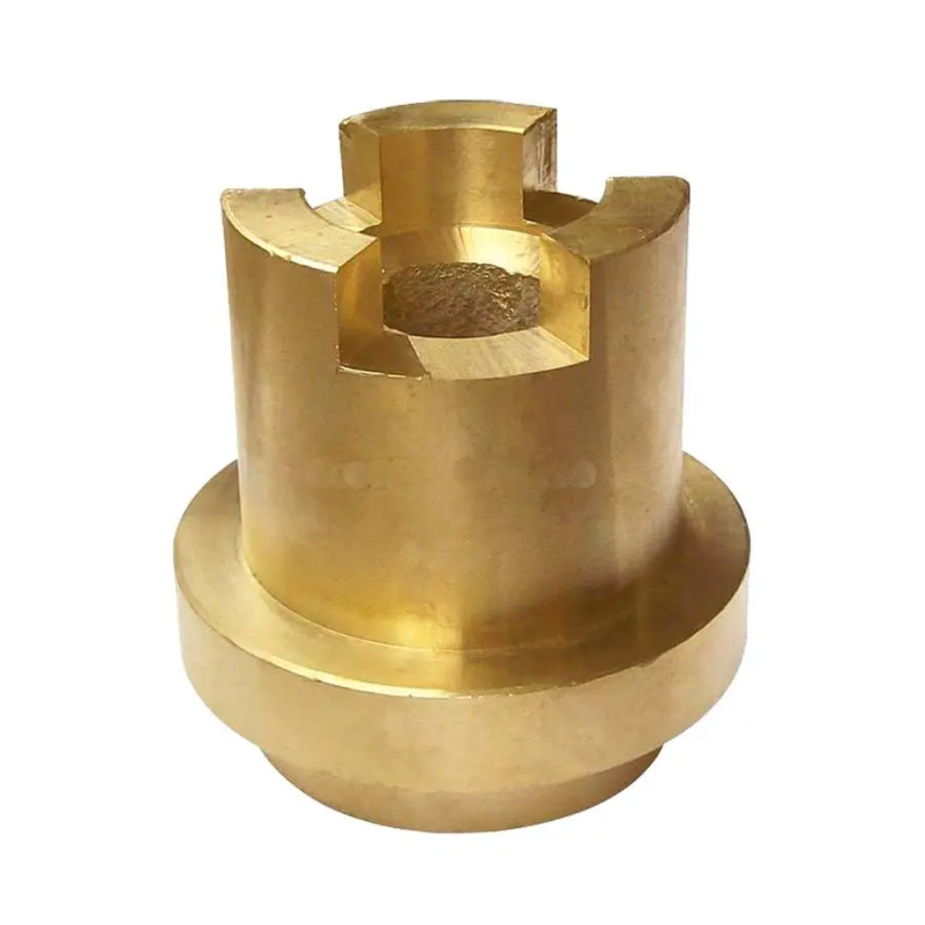 china brass machining parts factory