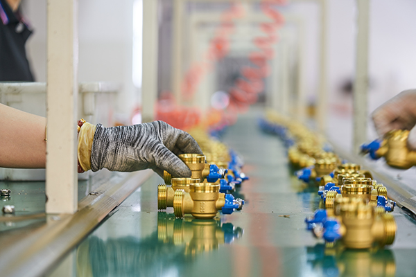 china brass valve factory
