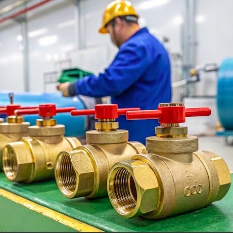 china brass valve factory