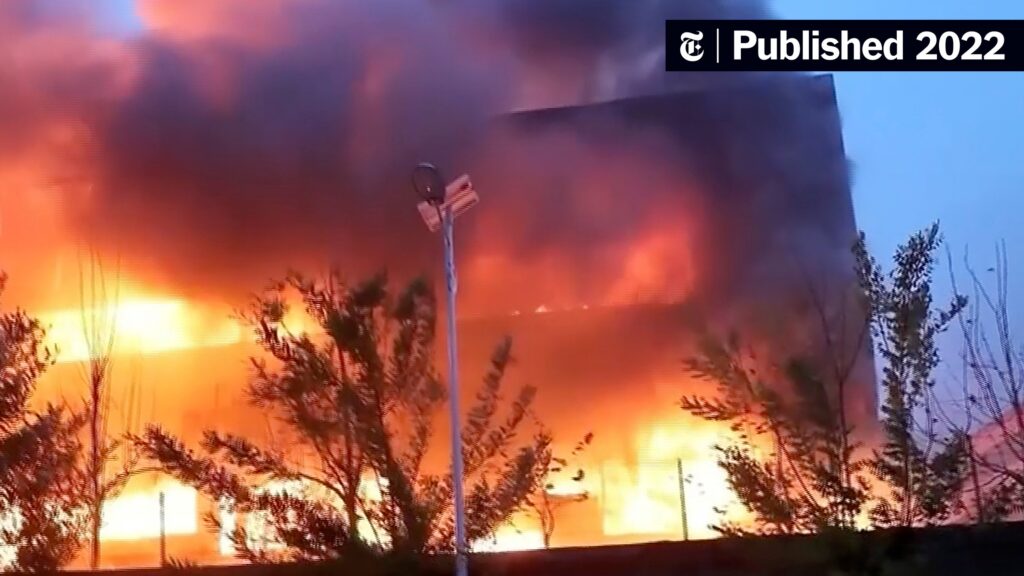 china burning factories China Factory