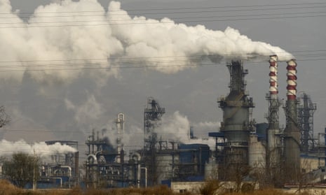 china burning factories