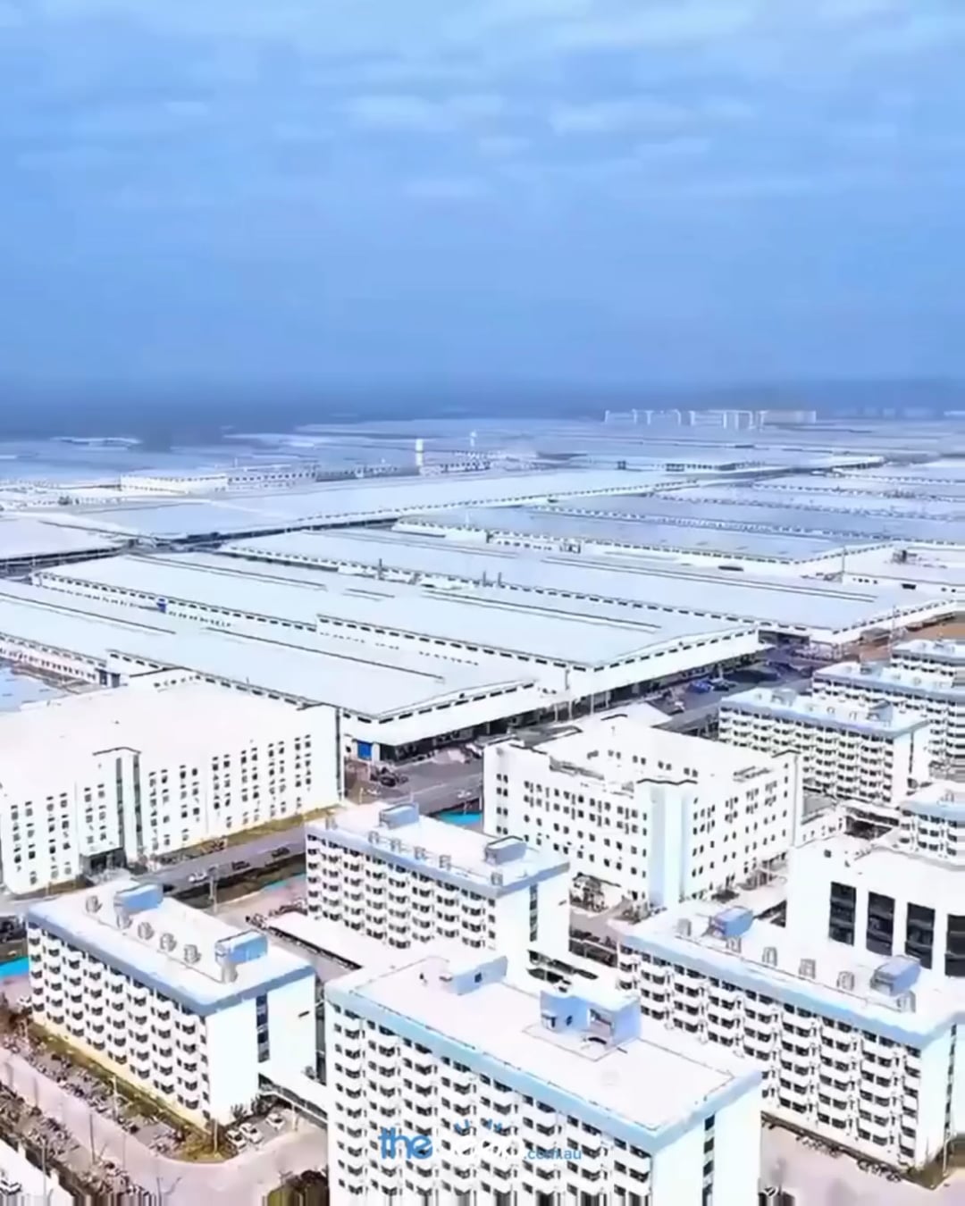 china byd factory size