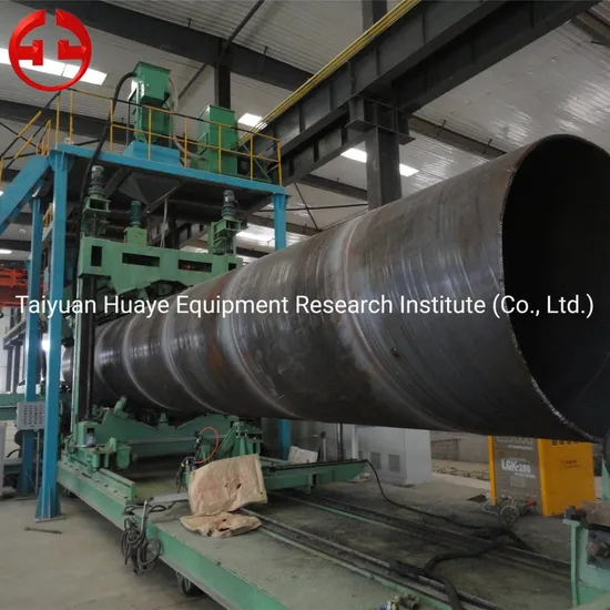 china carbon spiral welded pipes factory