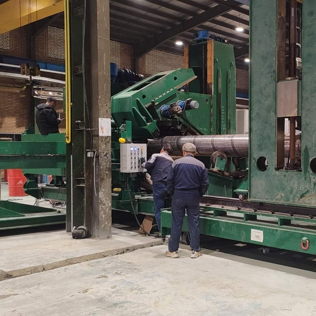 china carbon spiral welded pipes factory