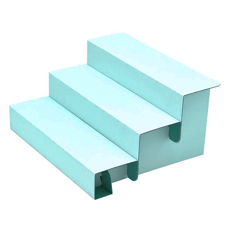 china cardboard stair step displays manufacturers