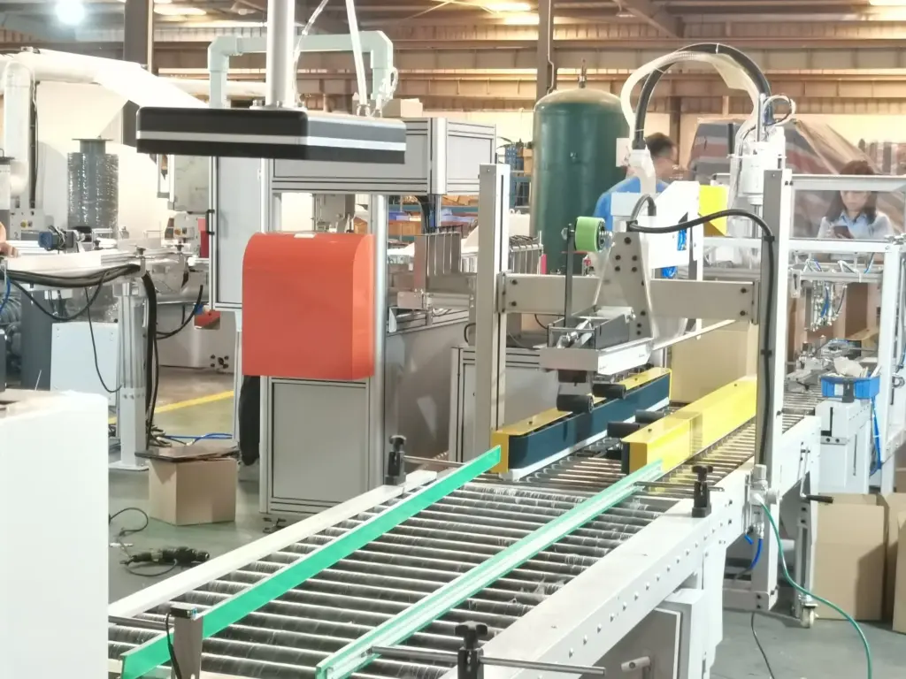 china case packing equipment factory China Factory