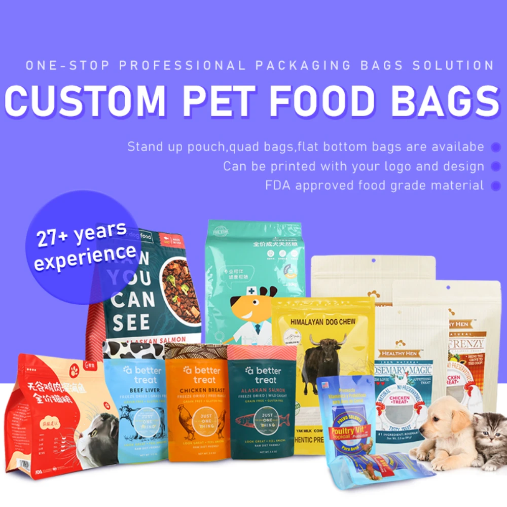 china cat dog food packaging bags manufacturer