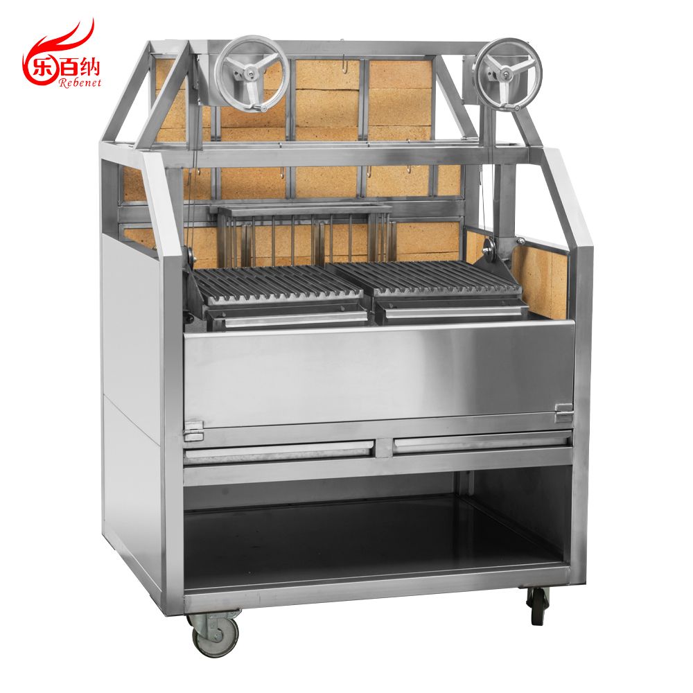china charcoal bbq adjustable grill height factory China Factory