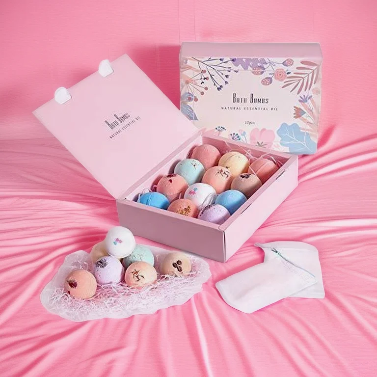 china christmas bath bomb set factory