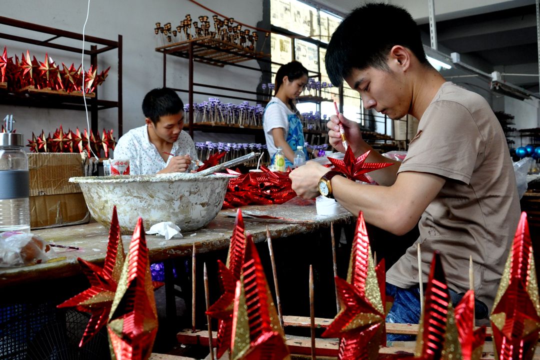china christmas factory