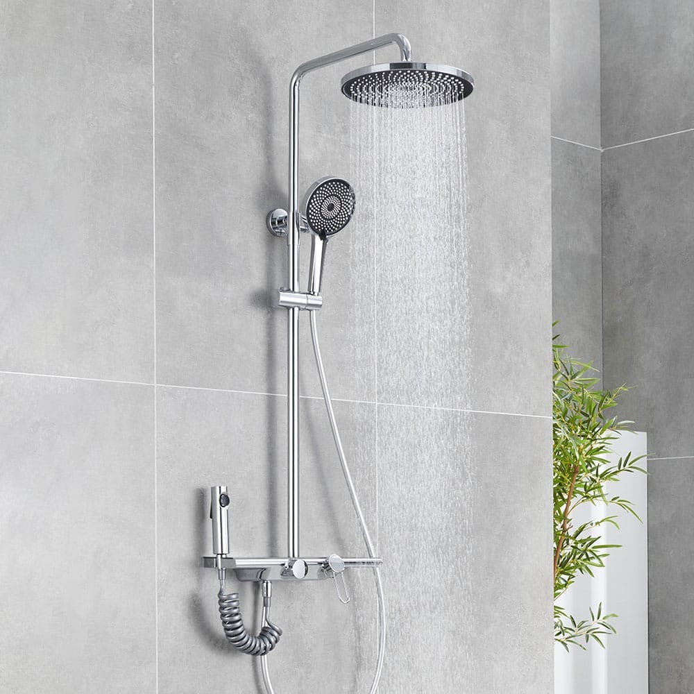 china chromed handshower with 3 spray factory