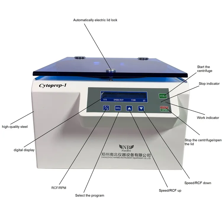 china clinical centrifuge with label supplier