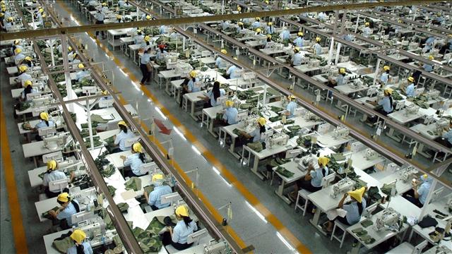 china clothing factory