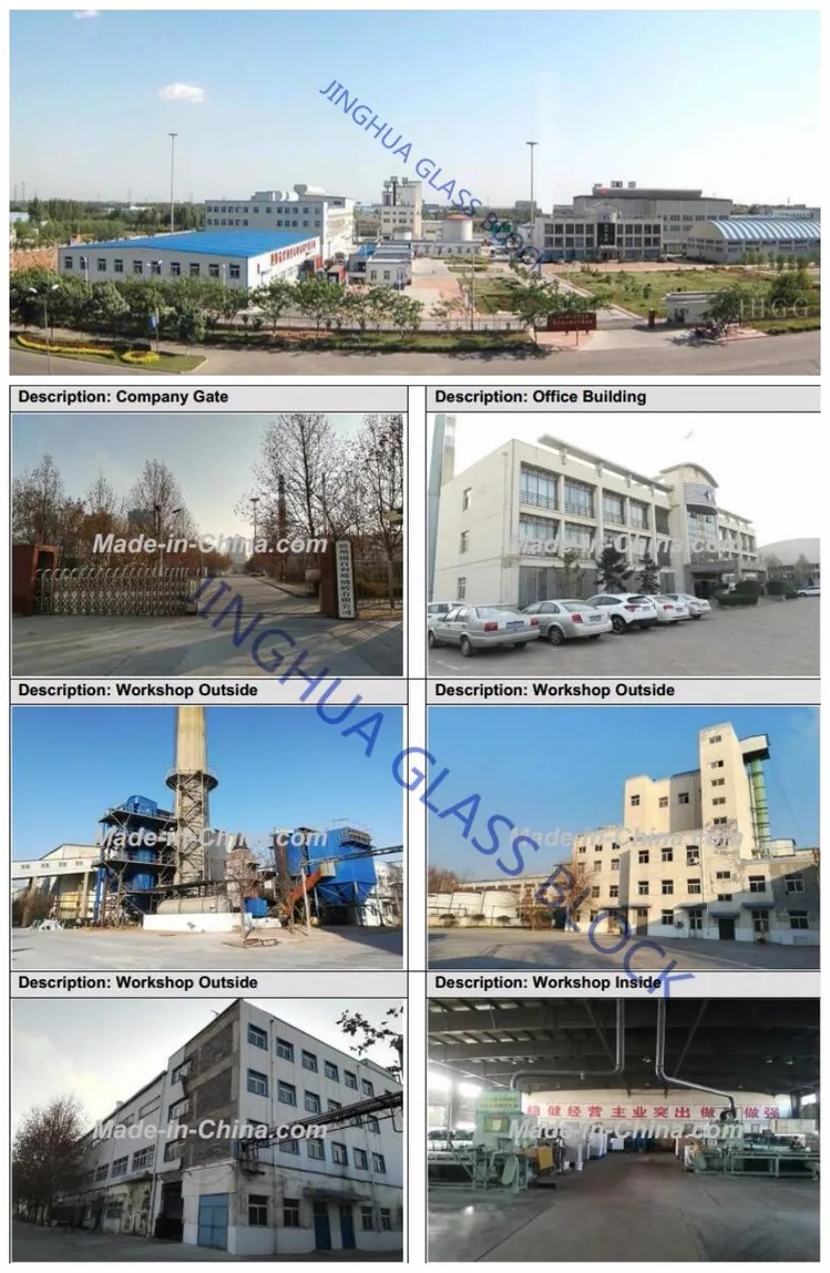 china colored glass block factory