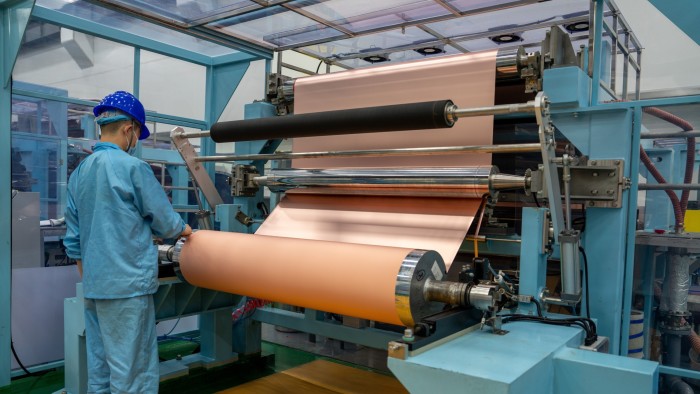 china copper supplies