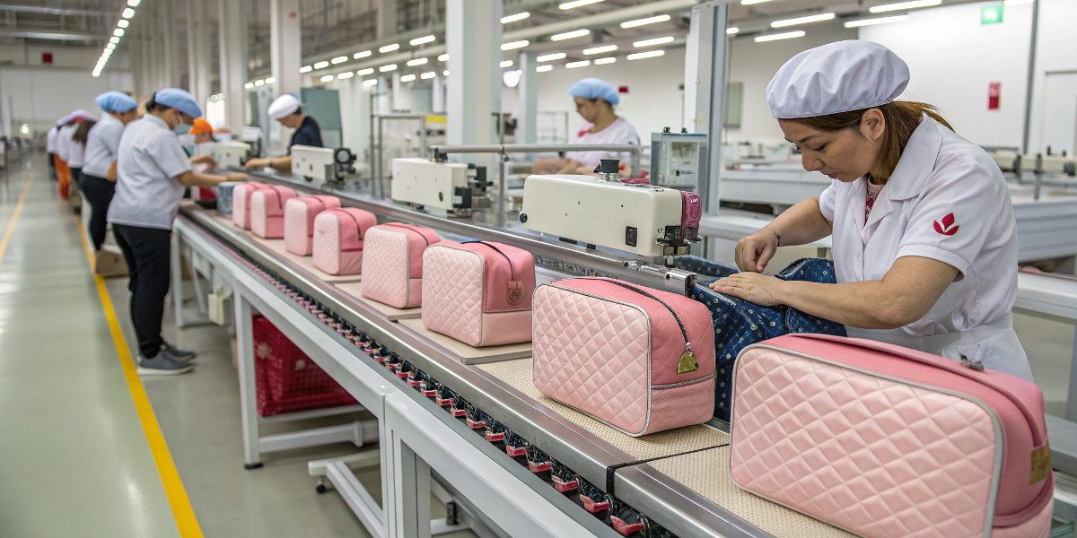 china cosmetic bag factory