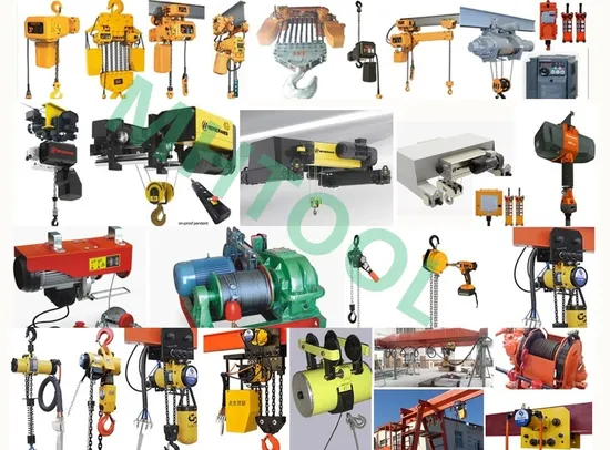 china crane hoist manufacturers pricelist