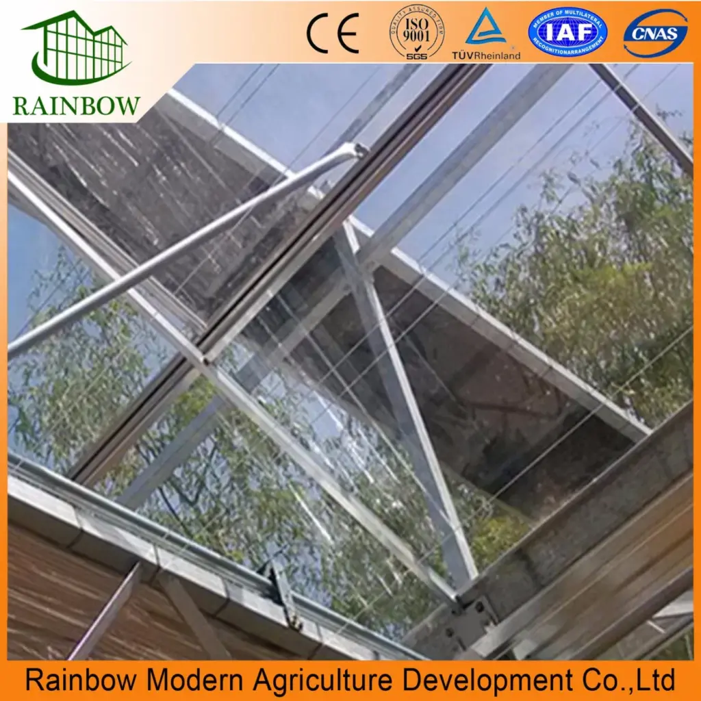 china cross vent greenhouse factory China Factory