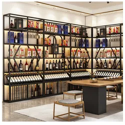 china customized oem wooden liquor cabinet factory