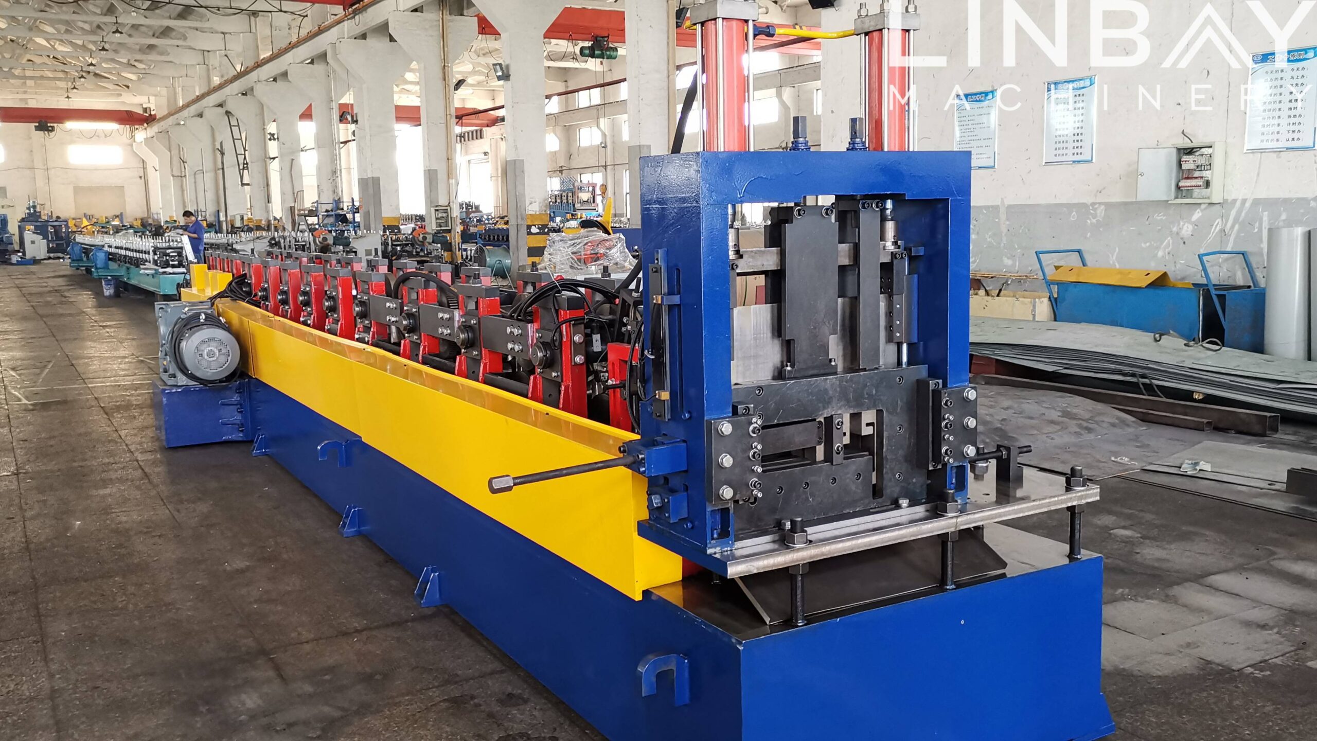 china cz purlin roll forming machine factory