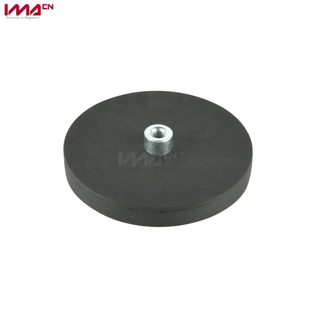 china d22 rubber coated pot magnet manufacturers China Factory