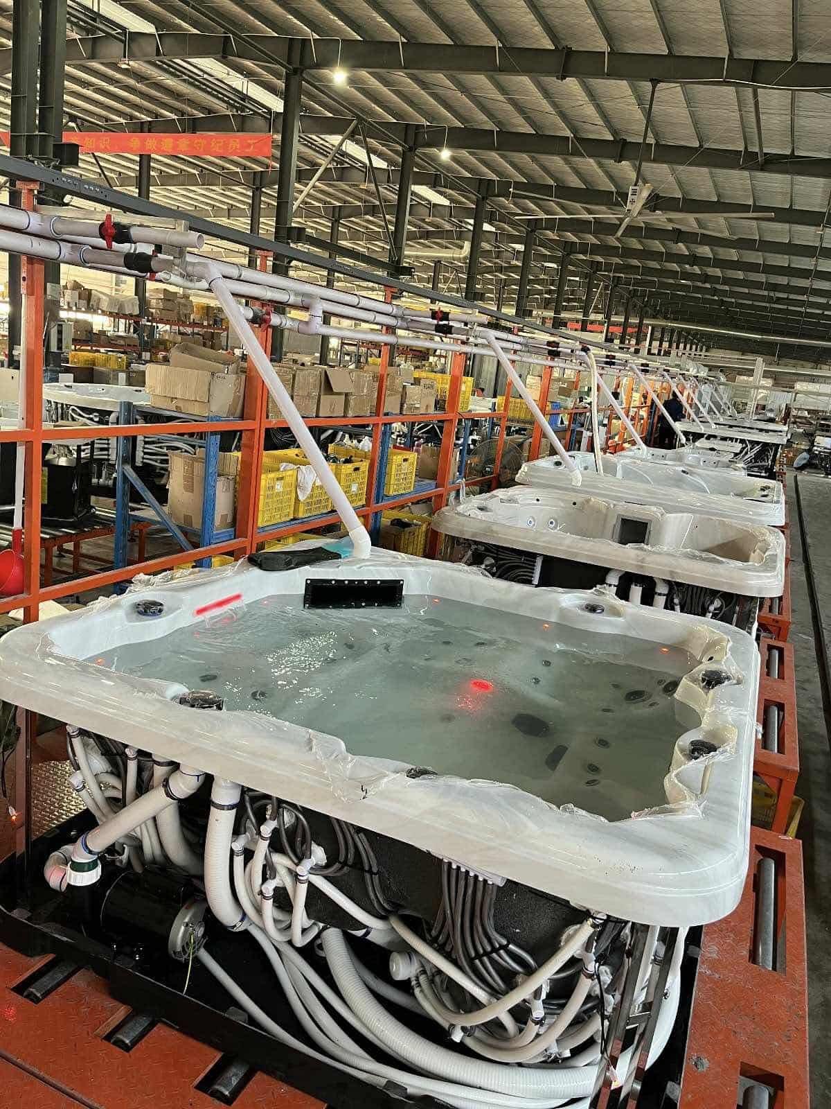 china deep soaking thermostatic tub factory