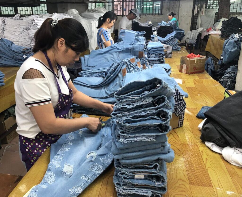 china denim factory China Factory