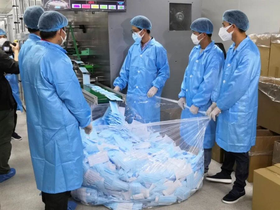 china disposable face shield factory