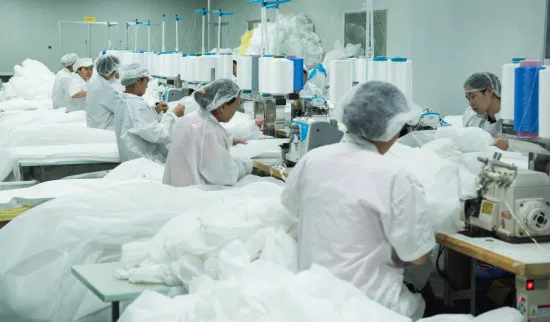 china disposable isolation gowns factory